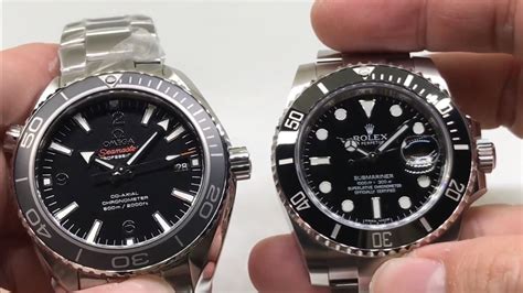 omega seamaster planet ocean 600m vs rolex submariner|Rolex vs Omega Seamaster 300m.